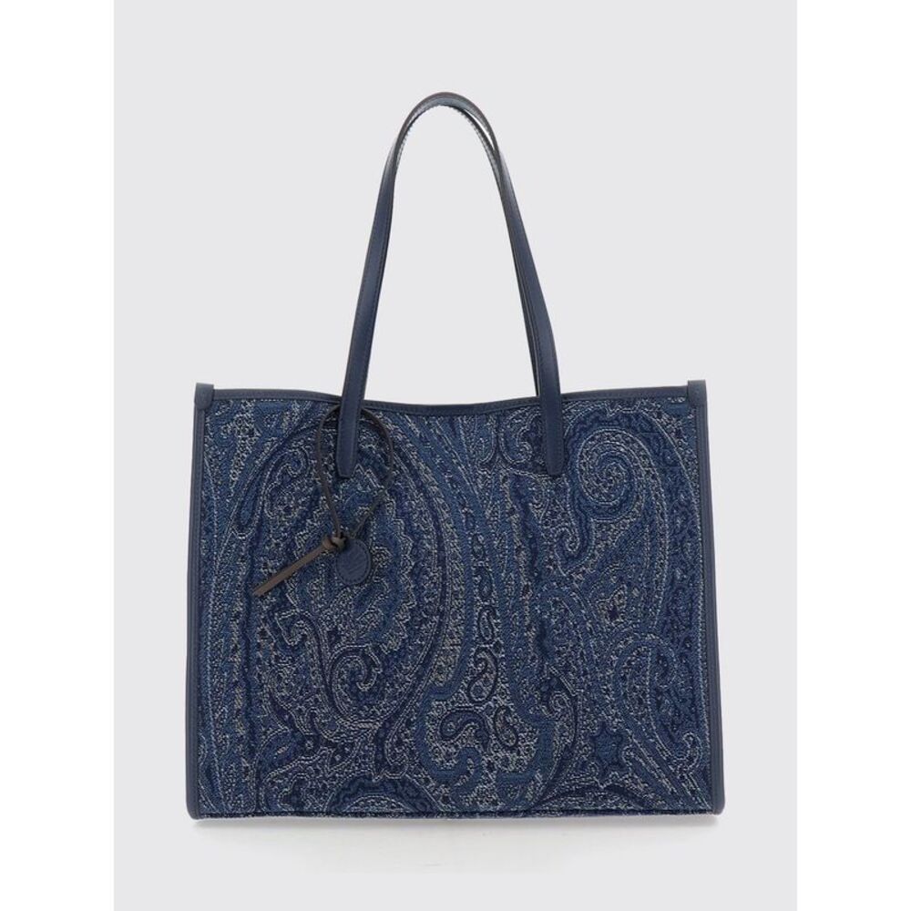 Etro Women Etro Large Love Trotter Paisley Jacquard Cotton Tote Bag